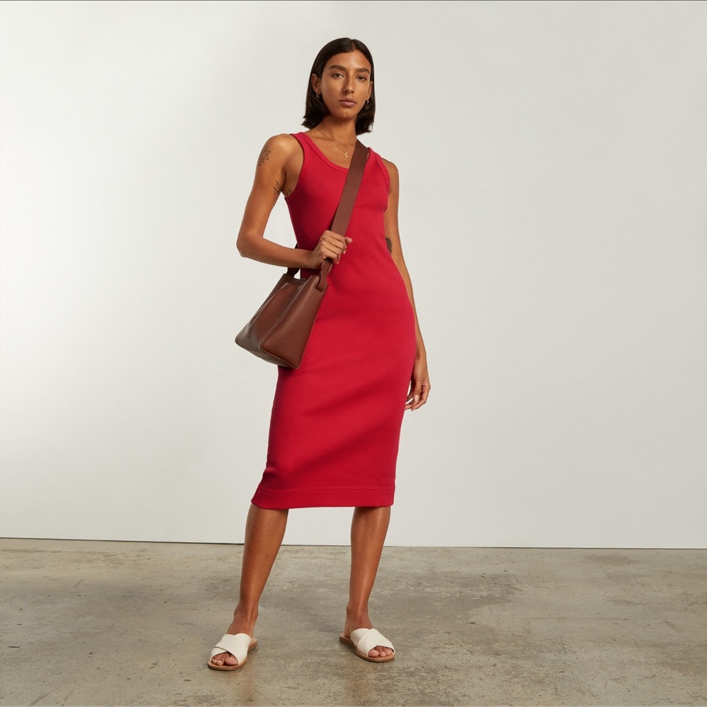 Everlane Midi Ribbed Tank Dress